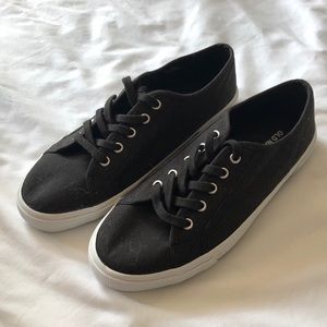 Old Navy Black Superga-style Sneaker